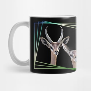 Gerenuk - Gazelle in Kenya / Africa Mug